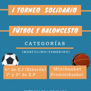 I Torneo Solidario de fútbol y baloncesto